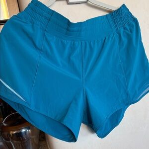 Women's Blue Athletic Shorts